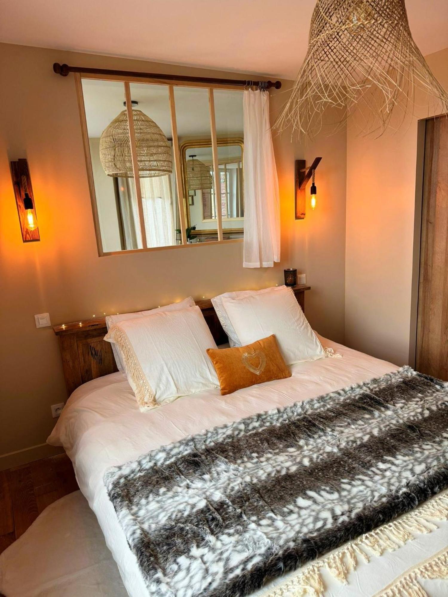 Duplex Safari Jusqu'A 4 Personnes, Spa, Cinema Et Lit Sous Les Arbres, Day Use, 10 Min Centre 아미앵 외부 사진